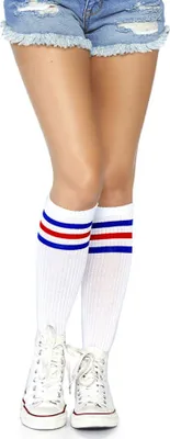Produktbild von Tennissocken für Damen - Kostüm Zubehör Fasching