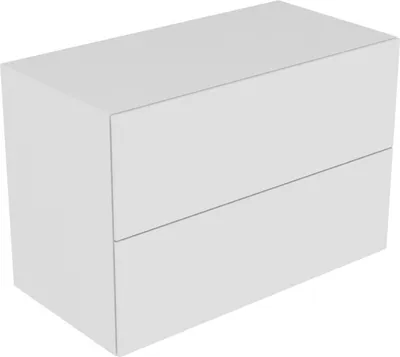 Produktbild von Keuco Edition 11 Sideboard 1050 x 700 x 535 mm mit 2 Auszüge - Weiß Glas / Lack Matt - 31325300000