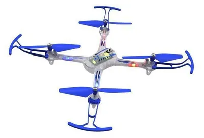 Produktbild von X15T Drohne, ferngesteuerter Quadrocopter mit integrierter Kamera, blau