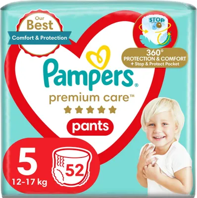 Image de PAMPERS Premium Care Pants vel. 5 (52 ks)