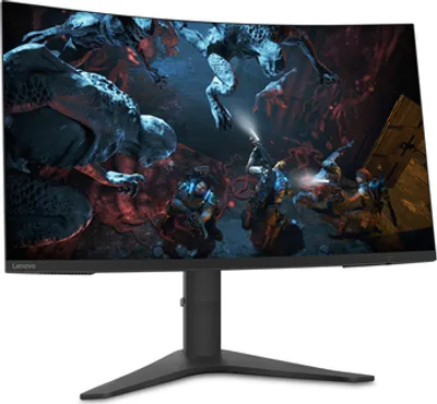 Produktbild von Lenovo G32qc-10, 80 cm (31.5"), 2560 x 1440 Pixel, Quad HD, 6 ms, Schwarz