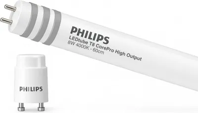 Produktbild von Philips CorePro LED tube Universal T8, 8 W, 18 W, G13, 900 lm, 30000 h, Kaltweiße