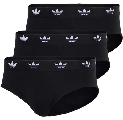 Produktbild von Adidas - Slips für Herren, Flex, Komfortabel (3er-Pack) GT52241 (L) (Schwarz)