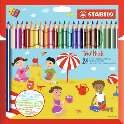 Immagine prodotto di STABILO Trio thick Multicolore 24 pz