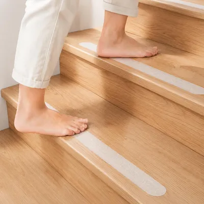 Productafbeelding van Vloerkleed - Antislip - Doorzichtige Stroken