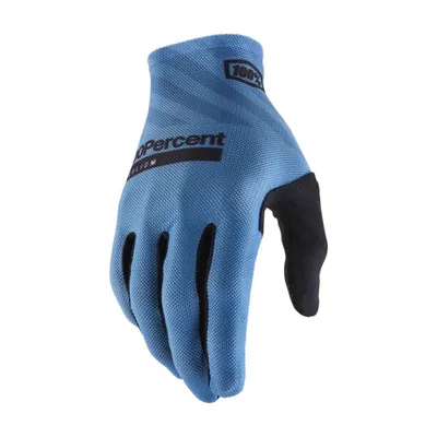 Produktbild von 100% Celium Fahrrad Handschuhe Farbe: Blau/Schwarz, Grösse: XL