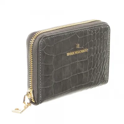 Produktbild von Bodenschatz Geldbörse Zip Around Wallet Grey grau