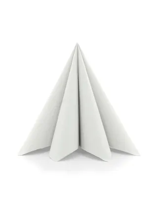 Produktbild von Sovie HORECA Serviette in Perlgrau/Hellgrau aus Linclass® Airlaid 40 x 40 cm, 50 Stück