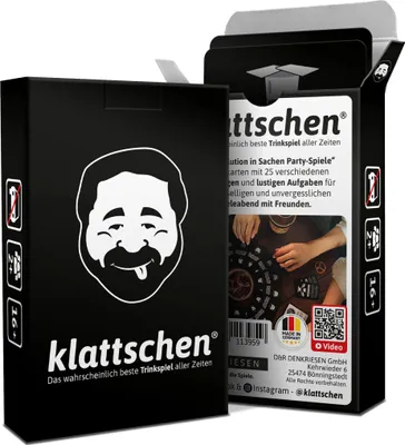 Produktbild von klattschen® | Original Edition – "Das wahrscheinlich beste Trinkspiel aller Zeiten."