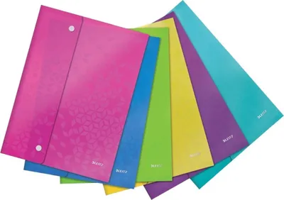 Obrázek produktu pro Leitz 44690099, Obálková složka, A4, Polypropylen (PP), Různé barvy, Krajina / Portrét, 60 listy