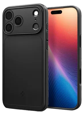 Produktbild von Spigen ACS10339, Cover, Apple, iPhone 17, 16 cm (6.3"), Schwarz