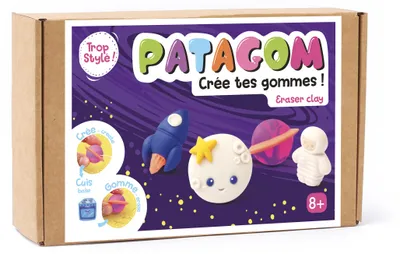 Produktbild von Patagom Radiergummi Knetset - Kreatives Weltraum Bastelset für Kinder