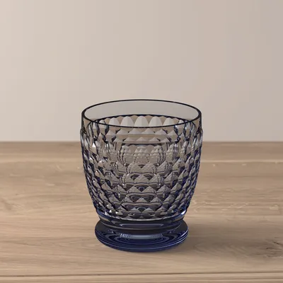 Zdjęcie produktu dla VILLEROY & BOCH Szklanka BOSTON niska niebieska ze szkła kryształowego 200 ml