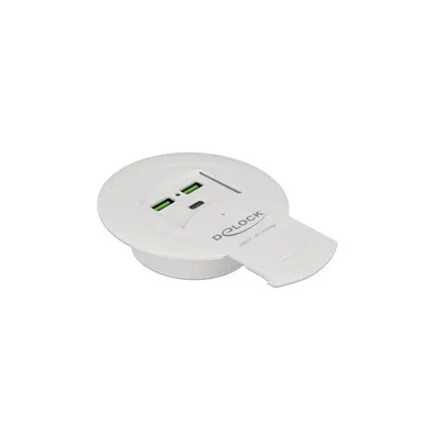 Obrázek produktu pro DeLOCK 64065, Vnitřní, DC, 12 V, Bílá