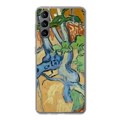 Produktbild von MuchoWow® Handyhülle Schutzhülle Hülle für Samsung Galaxy S21 Baumwurzeln - Vincent van Gogh Silikon Softcase Handy Hülle - Softcase