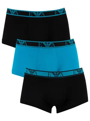 Produktbild von Emporio Armani Herren 3 Packungsstämme, Mehrfarbig S