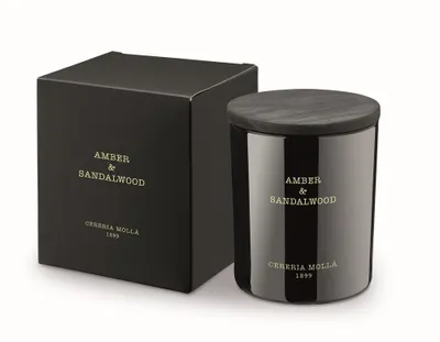 Produktbild von Cereria Molla 1899 Duftkerze 230g Amber & Sandalwood