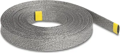 Produktbild von Delock Geflechtschlauch zur EMI Abschirmung dehnbar 10 m x 20 mm