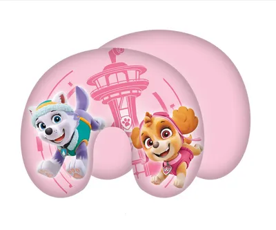 Produktbild von Paw Patrol Nackenkissen Reisekissen Nackenhörnchen 28cm x 33cm