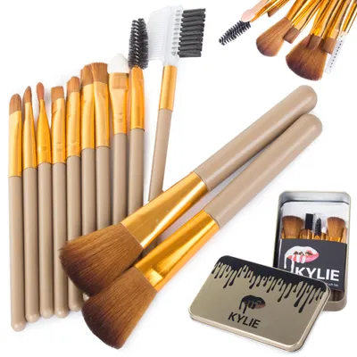 Obrázok produktu pre Verk 01754 Sada kozmetických štetcov na make up 12 kusov