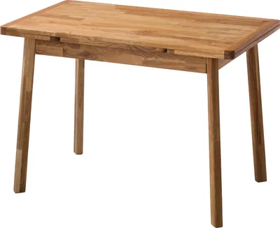 Produktbild von home24 Esstisch mit Ansteckplatten - Eiche Massiv