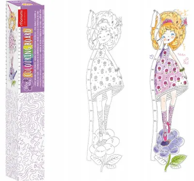 Produktbild von Ausmalbuch – Die Blumenprinzessin – Monumi