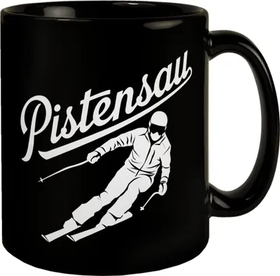 Produktbild von Skifahrer Pistensau Tasse