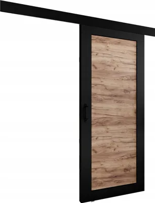 Produktbild von KIER FURNITURE Schiebetür Komplettset, Modern Tür , Sliding Door Set 86x205 cm
