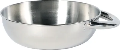 Produktbild von Bowl with Grip S Maße: 15,5 x 4,5cm Farbe: Edelstahl
