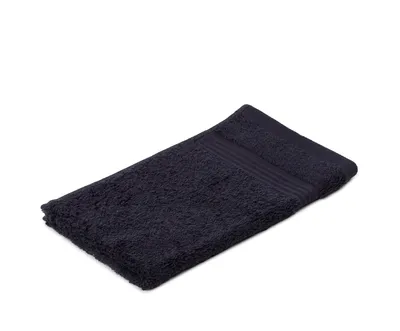 Produktbild von sleepling - liebling Gästetuch, 100% hochwertige Baumwolle, mit Schlaufe, 30 x 50 cm, waschbar & trocknergeeignet, formstabil, weich, graphit