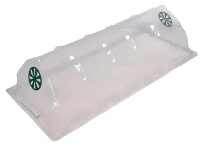 Produktbild von Mini-Tunnelgewächshaus mit Belüftung Lia 115 x 50 x 30 cm Gewächshaus für Garten oder Terrasse