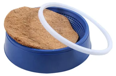 Obrázok produktu pre Vogelnest (4 kusy) - Plastové hniezda - Hniezda na chov a kladenie vajec pre holuby/kurence - Vhodné pre malé vtáky - Odolné a praktické
