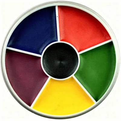 Imagen del producto de Kryolan, maquillaje efecto arcoíris, para uso profesional