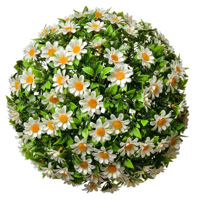Immagine prodotto di Palla di bosso Clayre & Eef Ø 30 cm Bianco Verde Plastica