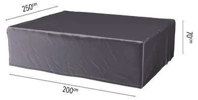 Productafbeelding van Loungesethoes 250x200xH70 cm antraciet AeroCover