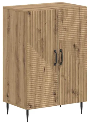 Image de vidaXL Armoire à chaussures HAARLEM, 59,5 x 39,5 x 89,5 cm, en panneaux de particules