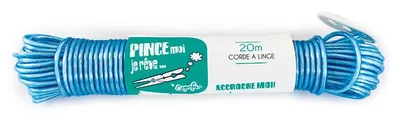 Immagine prodotto di Corda per stendere il bucato in polipropilene, anima in acciaio con dispositivo di tensionamento. 20 m - Copefa