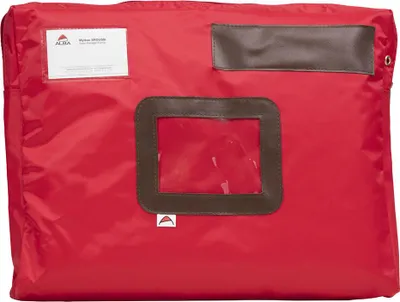 Image de ALBA POCSOU R ALBA Banktasche "POCSOU R" mit Dehnfalte, aus Nylon, rot
