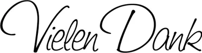Produktbild von HEYDA 211800600 Stempel Danke Vielen Dank Holz matt lackiert