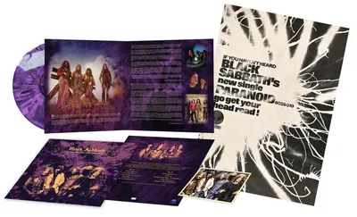 Obrázok produktu pre Black Sabbath: (180g) (Limited Handnumbered Edition) (Purple Marbled Vinyl)