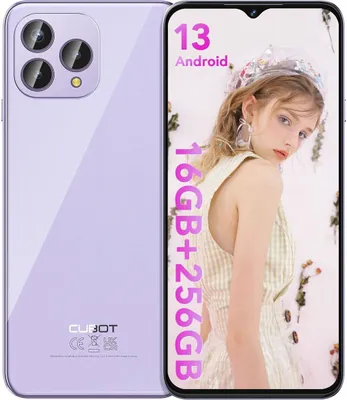 Produktbild von Cubot P80, 16,7 cm (6.58"), 8 GB, 256 GB, 48 MP, Android 13, Violett
