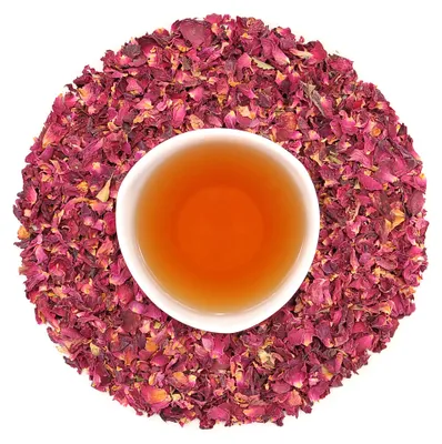 Produktbild von Essbare getrocknete Rosenblütenblätter 200 g