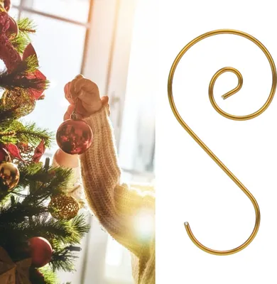 Produktbild von Haken,S-Form-Haken,Metallhaken,Mehrzweckhaken,Weihnachtsbaumhaken