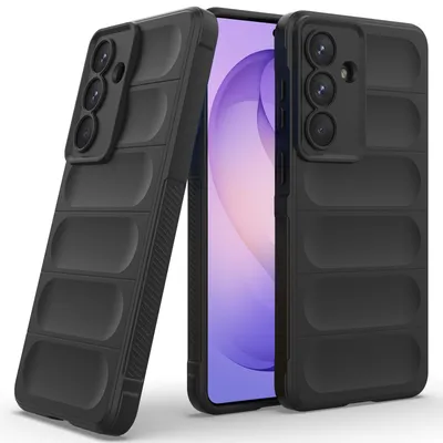 Immagine prodotto di Custodia per Samsung Galaxy S26+ in morbido TPU e silicone, resistente agli urti, nera