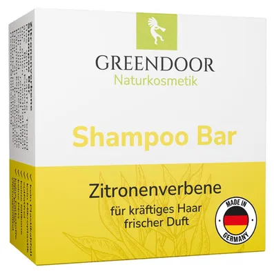 Produktbild von GREENDOOR Shampoo Bar Zitronenverbene