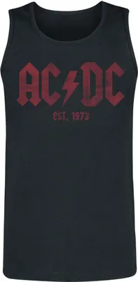 Produktbild von AC/DC Tank-Top Herren Est. 1973 schwarz M
