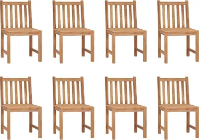 Produktbild von VidaXL 3073148, Terrasse, Gepolsterter Sitz, Teak, Rot, Polyester, 500 mm