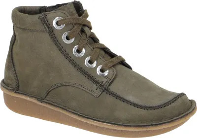 Produktbild von Clarks Boots Funny Cedar, Rauleder, Grün, Damen