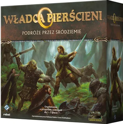 Zdjęcie produktu dla Rebel, gra planszowa, Władca Pierścieni: Podróż przez Śródziemie