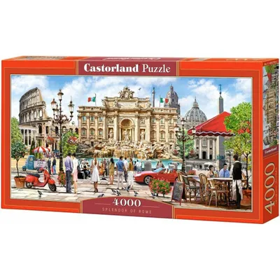 Zdjęcie produktu dla Castorland Splendor Rzymu, Puzzle 4000 Teile